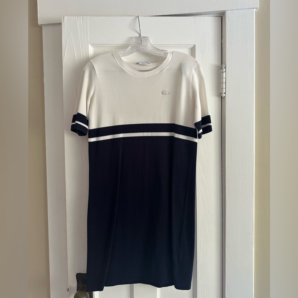 Lacoste Stripped Dress Size 2